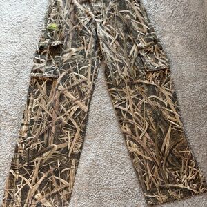 Mossy Oak Camouflage Pants Waistband - Brown & Green Marsh Print